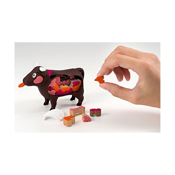 Megahouse Puzzle 3D de viande de vache