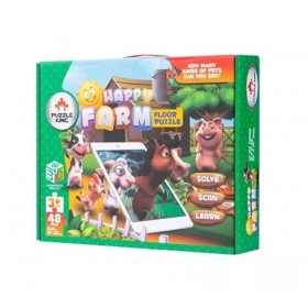 Profit Puzzle Animal 3D - Puzzle 4D pour Enfants, Faites Le Puzzle, Choisissez lanimal de la Ferme Que Vous préférez et il p