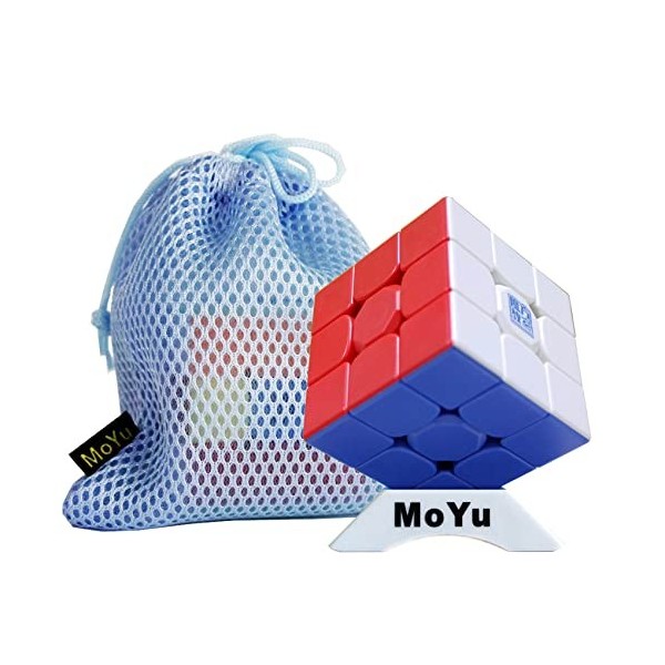 Oostifun Gobus MoYu Super RS3M 2022 Maglev Ball Core Version 3x3 Speed Cube Professional Autocollant Less Magic Puzzle Cube a