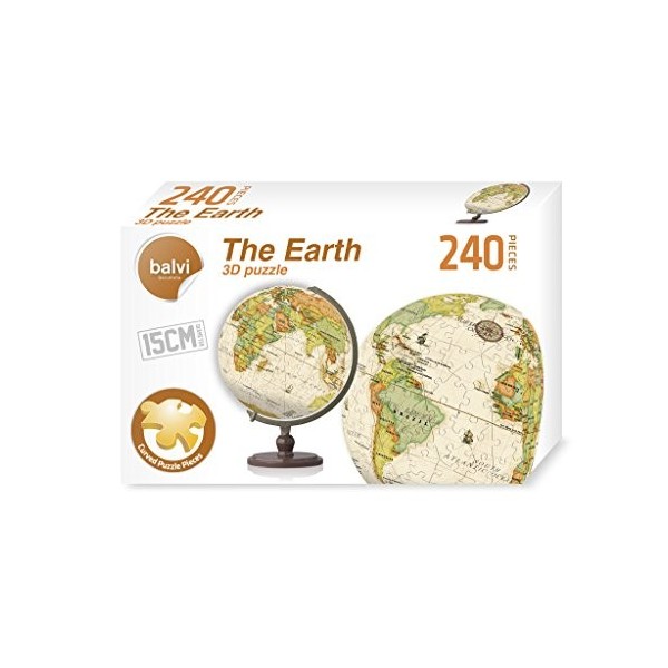 Balvi - The Earth Puzzle 3D de 240 pièces