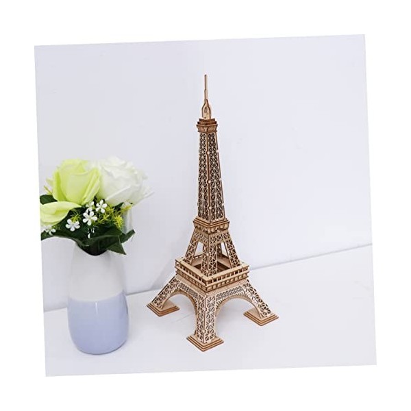 Toyvian Casse-tête Éducatif Maison De Puzzle De Noël DIY Puzzle 3D pour Adultes Scie Sauteuse Jouets Déveil Puzzles pour Adu