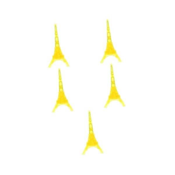 4 Ensembles Blocs de Construction de la Tour Eiffel Figurine Tour Eiffel Puzzles 3D pour Adultes énigmes Jouet Adulte Casse-t