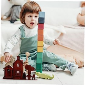 1 Pc Casse-tête Maison 3D Puzzles de Bricolage Jouet dingénierie de Puzzle Les Jouets denfants Ensemble de Jeu en Bois modè