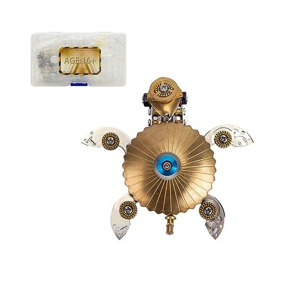 GOUX Puzzle 3D en métal - Modèle 3D - Puzzle 3D pour adultes - 100 pièces - Modèle en métal - Bricolage - Artisanat pour adul