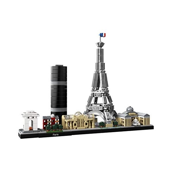 LEGO Architecture Skyline Collection 21044 Paris Skyline Building Kit With Eiffel Tower Model and other Paris City