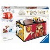 Ravensburger - Puzzle 3D Boite de rangement - Pot à crayons - Harry Potter - A partir de 8 ans - 216 pièces numérotées à asse