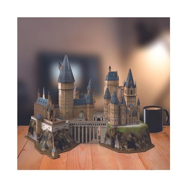 4D Build Build-4D, Château de Poudlard 209 pièces | Cadeaux Harry Potter | Décoration de Table | Jouets de Construction | Puz