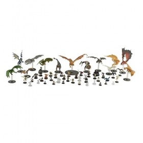 Dungeons & Dragons - D&D - Icons of The Realms: Tyranny of Dragons Booster Pack Brick - 8 Packs Miniatures Figures