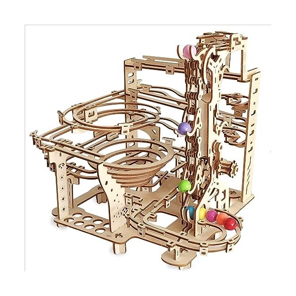 ACROPAQ - Kit Puzzle 3D Bois Tunnel temporel et Spatial - Maquette à Construire - Modèles mécaniques pour Adultes - Pas Besoi