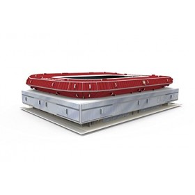 Eleven Force- Stadion Puzzle 3D Stade Le Sadar C.A. Osasuna , 14313, Bleu/Rouge
