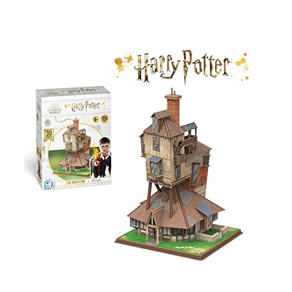 Puzzle 3D Harry Potter - Le Terrier Harry Potter, Montre Harry Potter, Puzzle Harry Potter, Harry Potter Puzzle Enfant 8 Ans 