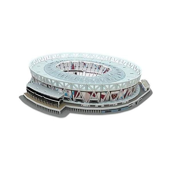 NANOSTAD West Ham Uniteds London Stadium 3D Puzzle, Multi Coloured