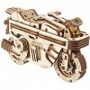 UGEARS Puzzle 3D Moto Miniature - Moto Compact Scooter Pliant Maquette en Bois à Construire Casse-tête Adulte et Enfants - DI