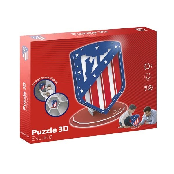 Eleven Force-EF-14788 Puzzle écusson 3D, 14788, Multicolore