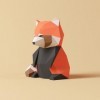 Yona DIY, Panda Roux Papercraft kit, Décoration dintérieur, trophée de papier, cadeau, Origami 3D, bricolage en papier, kit 