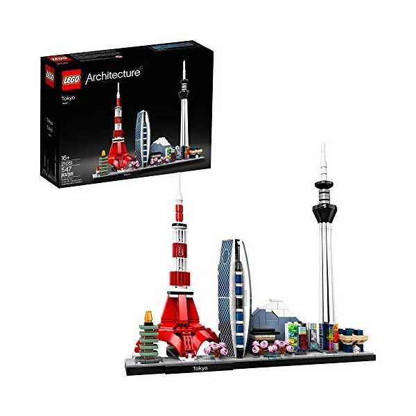 LEGO Architecture Skylines: Tokyo 21051 Building Kit, Collectible Architecture Building Set for Adults, New 2020 547 Pieces 