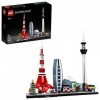 LEGO Architecture Skylines: Tokyo 21051 Building Kit, Collectible Architecture Building Set for Adults, New 2020 547 Pieces 