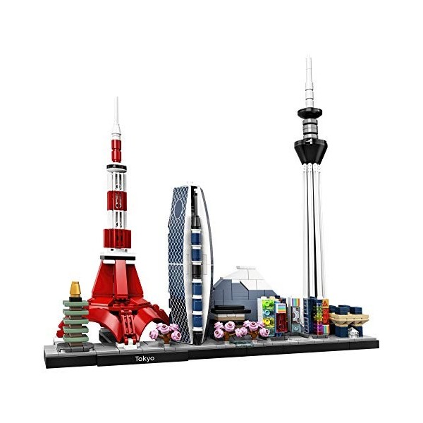 LEGO Architecture Skylines: Tokyo 21051 Building Kit, Collectible Architecture Building Set for Adults, New 2020 547 Pieces 