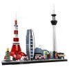 LEGO Architecture Skylines: Tokyo 21051 Building Kit, Collectible Architecture Building Set for Adults, New 2020 547 Pieces 