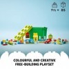 LEGO DUPLO Classic Deluxe Brick Box 10914 Starter Set with Storage Box, Great Educational Toy for Toddlers 18 Months and up, 