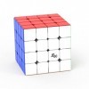 Oostifun Gobus Yongjun MGC Cube Magique 4x4x4 M Cube Magique Multicolour Stickerless Puzzle Jouets avec Support Cube