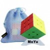 Oostifun Gobus MoYu HuaMeng YS3M YS 3M 2023 Maglev Ball Core Version 3 x 3 Speed Cube Magic Puzzle Cube 3 x 3 sans autocollan