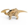 STEM Kit de dinosaures mécaniques pour enfants de 8, 9, 10, 11, 12, 13, 14 ans - Jouet mécanique 3D en bois - Cadeau de Noël 