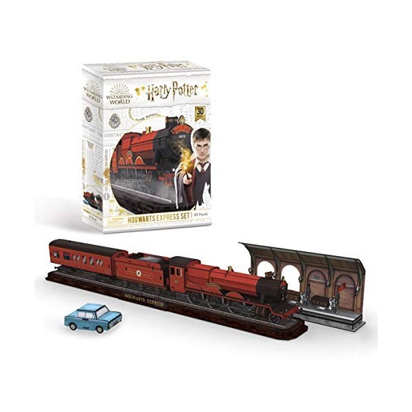 University Games 7635 Harry Potter Hogwarts Express Set 3D Puzzle