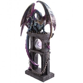 Dragon des Glaces Pendule Collection Dark Legends