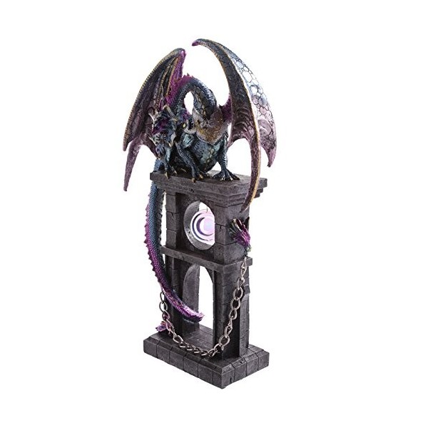 Dragon des Glaces Pendule Collection Dark Legends