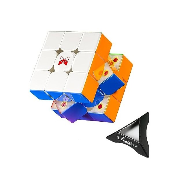 Speed Cube, QY X-Man Tornado V3M Profession Magnétique 3x3 Cube Standard Version Phare sans Autocollant Tourne Plus Rapidemen