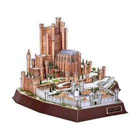 Paul Lamond Game of Thrones Red Keep 3D Puzzle, Multicolor, 22.5 x 33.2 x 6 centimetres