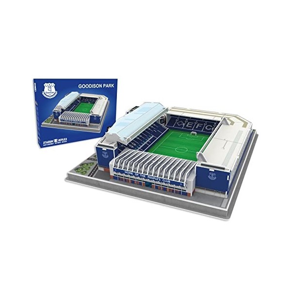 Puzzle 3D Pro Lion du stade du parc de Goodison – 116 pièces,Maison du club de football Everton, hommes et enfants âgés de 8 