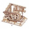 Robotime- Piste de marbre, LG502, Wood, Cog Coaster