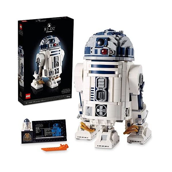 LEGO Star Wars R2-D2 75308 Collectible Building Toy, New 2021 2,315 Pieces 