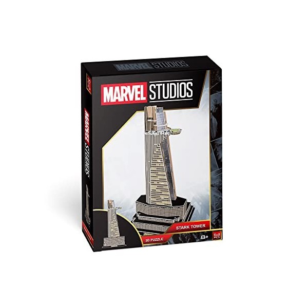 University Games- Marvel Studios: Puzzle 3D Tour Stark, 5056015085520