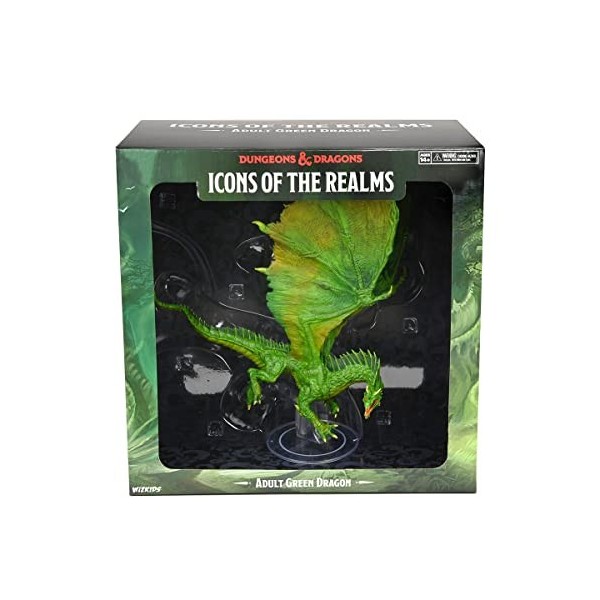 WizKids D&D Icons of The Realms: Adult Green Dragon Premium Figure