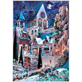 Heye - Heye-26127 - Puzzle Classique - Castle Of Horror - Loup - 2000 Pièces