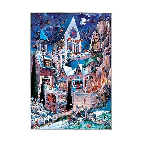 Heye - Heye-26127 - Puzzle Classique - Castle Of Horror - Loup - 2000 Pièces