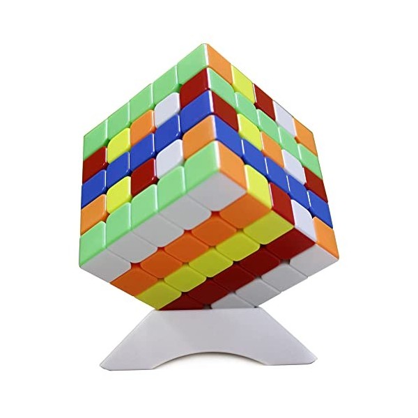 Oostifun FunnyGoo YongJun YJ MGC5 5x5x5 Magic Cube Puzzle MGC 5 M Version Compétition 3D Turning Cube Multicolore