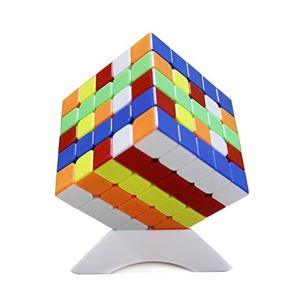 Oostifun FunnyGoo YongJun YJ MGC5 5x5x5 Magic Cube Puzzle MGC 5 M Version Compétition 3D Turning Cube Multicolore