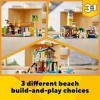 LEGO Creator 3in1 Surfer Beach House 31118 Building Kit Featuring Beach Hut and Animal Toys, New 2021 564 Pieces 