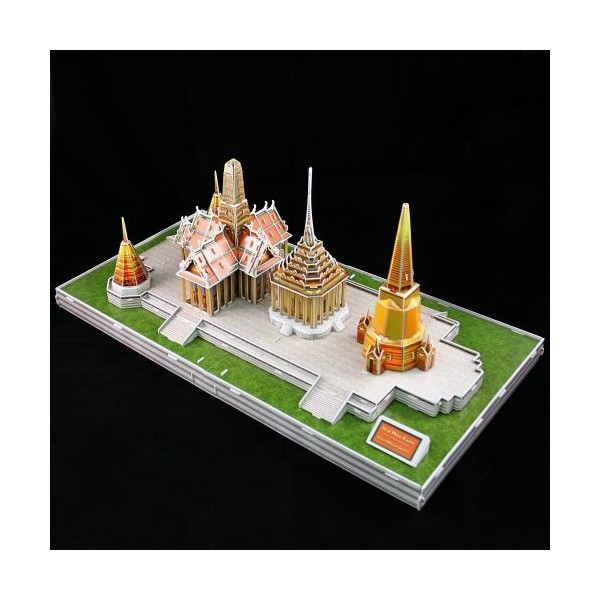 Cubic Fun 3D Puzzle Wat Phra Kaew Thaïlande Temple Bangkok Bouddha