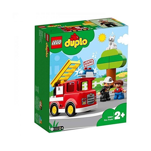 LEGO DUPLO Town Fire Truck 10901 Building Blocks 21 Pieces 