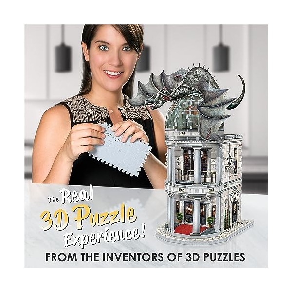 Wrebbit 3D Puzzles - Harry Potter - Gringotts Bank 40970016 