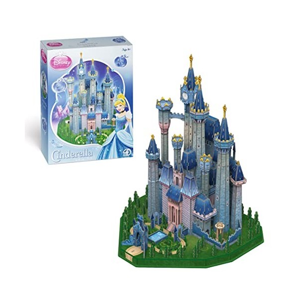 Puzzle 3D Chateau Disney - Chateau Princesse Disney Cendrillon, Puzzle 3D Enfant 8 Ans ou Plus, Puzzle Disney Princesse 365 P