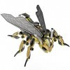 Microworld Hornet D015 Puzzle 3D en métal à assembler soi-même