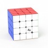 Oostifun FunnyGoo YongJun YJ MGC4 4x4 Puzzle Cube Magique MGC 4 M Version Cube Tournant 3D + Support Cube et Sac Cube Multic