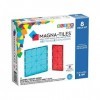 Magna-Tiles Expansion Set rectangulaire - The Original Magnetic Building Tiles for Creative Open-Ended Play, Educational Toys