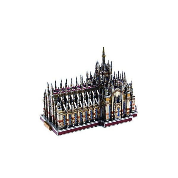 Microworld, Puzzle en métal 3D, Kit de modèle dassemblage darchitecture du Temple dAthéna, Puzzle 3D pour Adultes Kits da